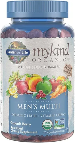 Vista 5 de Garden of Life Organics - Vitaminas gomosas para mujer, sabor baya, certificadas, orgánicas, sin OMG, veganas y orgánicas, vitaminas gomosas