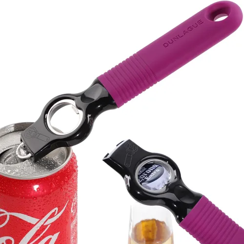 Vista 8 de Paquete de 2 abridores magnéticos de botellas de cerveza y abridor de latas de refrescos, abridor de botellas 2 en 1 y herramienta abridor