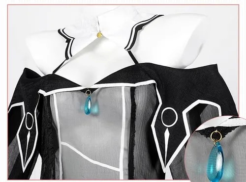 Vista 6 de QPWXL Honjou Nia Cosplay Costume - Authentic Outfit for Your Cosplay Adventure