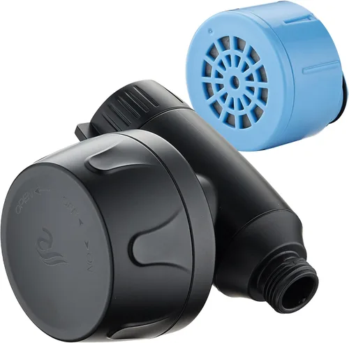 Vista 9 de Piel y cabello: el filtro de ducha más avanzado del mundo para combos con modos de filtración de encendido/apagado, recarga instantánea de cartucho