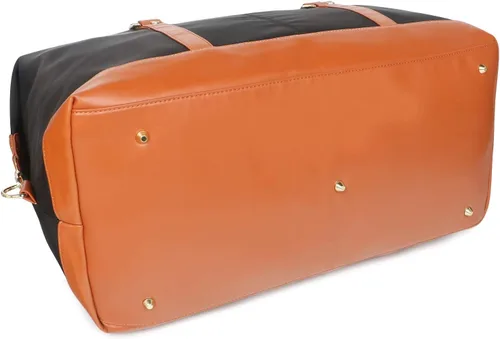 Vista 20 de Oflamn Bolsa de fin de semana para mujer, bolsa de lona para la noche, bolsa de viaje grande, bolsa de viaje con compartimento para zapatos, juego