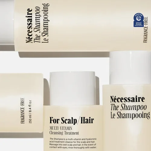 Vista 3 de Nécessaire El champú. Champú complejo de ácido hialurónico + vitamina B para mujeres y hombres.