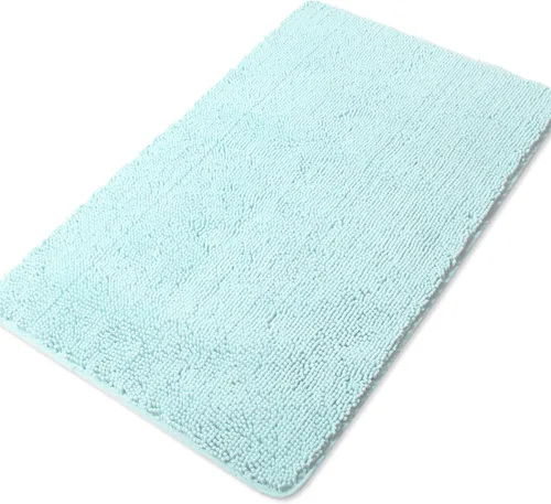 Vista 41 de Yeaban Alfombras pequeñas de baño de felpilla de 12 x 12 pulgadas, absorbentes y lavables, antideslizantes, de felpa y suaves para baño, ducha