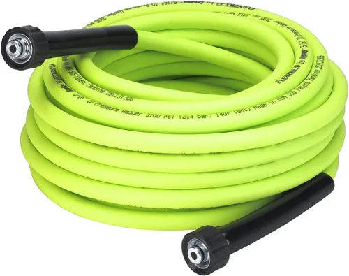Vista 12 de Flexzilla HFZPW36425M-E 3600 PSI, manguera de lavado a presión de 25 pies, 1/4 pulgadas x 25 pies, ZillaGreen