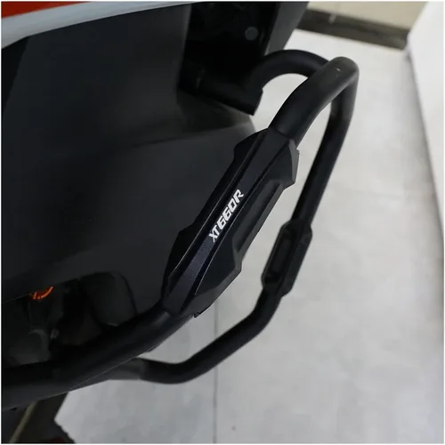 Vista 7 de Para Yamaha XT660R XT660X XT660XR XT660 R/X/XR motocicleta Rcing motor Crash Bar protección parachoques protector protector protector deslizante