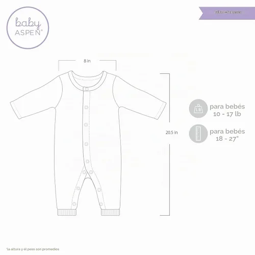 Vista 3 de Canastilla con set de regalo Baby Aspen Big Dreamzzz, 0-6 meses, Bronceado