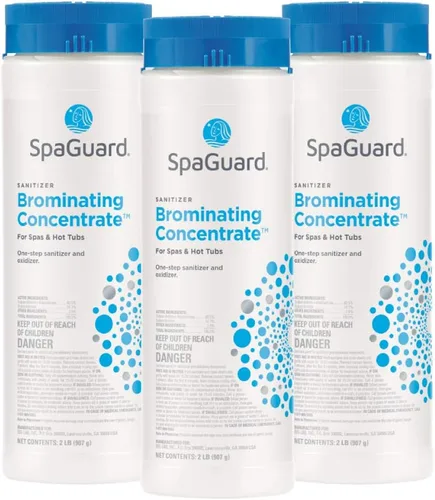 Vista 3 de SpaGuard Concentrado de Bromo para Spas y Jacuzzis, 14 oz, Desinfectante y Oxidante de Un Solo Paso, pH Neutro, Fácil de Usar, Gránulos de Bromo