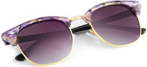 Vista 71 de KALIYADI Gafas de sol polarizadas para hombres y mujeres, marco semi sin montura, para conducir con bloqueo UV A01-(1 Pack) Tortuga Mate G15