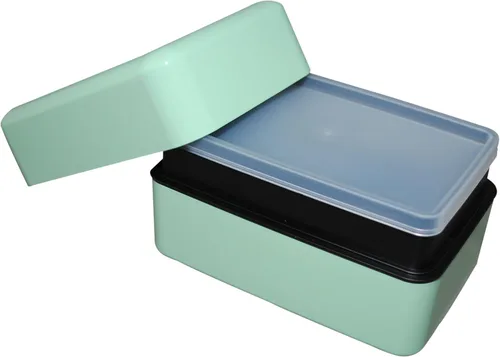 Vista 7 de TAKENAKA Caja Bento rectangular, menta