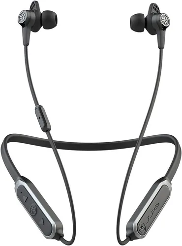 Vista 2 de JLab Epic ANC - Auriculares con cancelación activa de ruido, audio Be Aware, Bluetooth 5, batería de más de 25 horas, resistente al sudor IP54