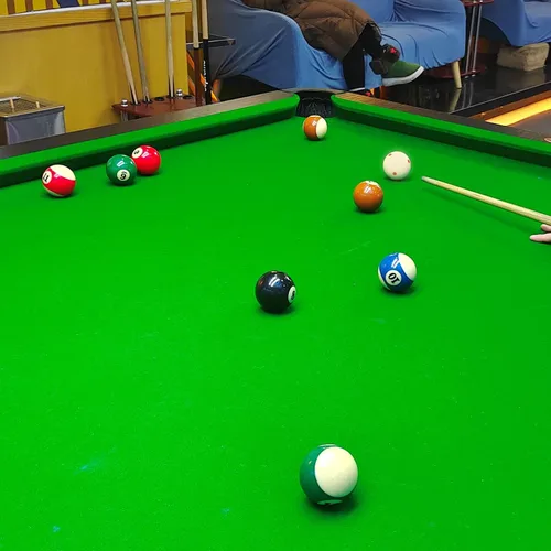 Vista 6 de Pro-Cup - Bola de billar de 2-1/4 pulgadas, bola de billar estándar con 6 puntos rojos, accesorios de mesa de billar para juego de billar