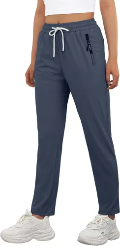 Vista 18 de IWOLLENCE Women's Active Stretch Pants Quick Dry