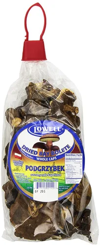 Vista 3 de Champiñones Bolete secos polacos (Podgrzybek) en rodajas de 2.47 onzas.