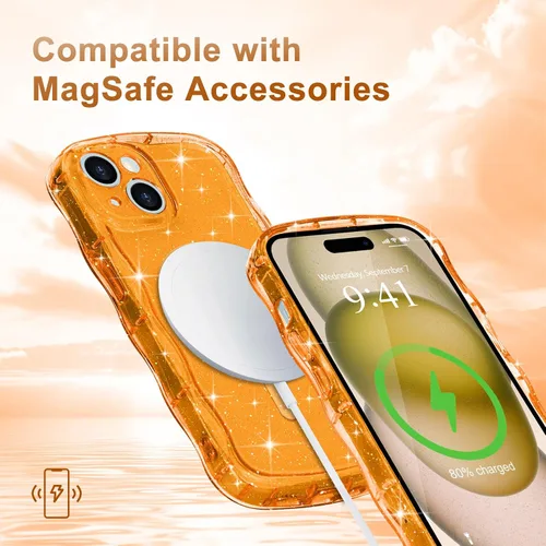 Vista 310 de Pepmune Funda magnética para iPhone 17 Pro Max, color rosa