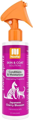 Vista 3 de MPP Spray para perros Daily Spritz Natural Durable Hidratante Refrescante Aroma Condiciones (Guisante Dulce/Vainilla)