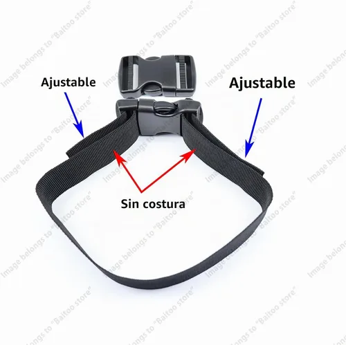 Vista 5 de Hebillas de liberación lateral Hebilla de plástico resistente Clips broches Mochila Hebilla Reemplazo para correa