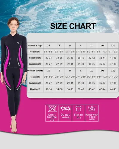 Vista 2 de Seaskin Wetsuit Pants for Womens 3mm