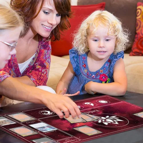 Vista 7 de Tapete de juego personalizado con zonas, tapete de juego impreso personalizado de todas las imágenes, de 14 x 24 pulgadas, para juegos de cartas