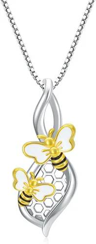 Vista 57 de Collar de plata de ley para hermanas, joyas de cumpleaños para hermanas y amigas
