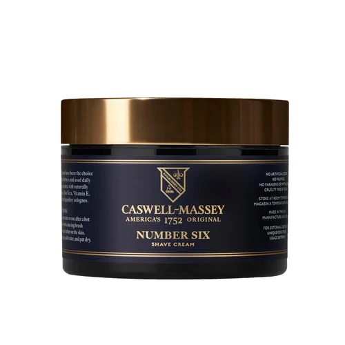 Vista 10 de Caswell-Massey Heritage Crema de afeitar de almendra, crema de afeitar natural para hombre para afeitado suave de la barba, calmante para pieles