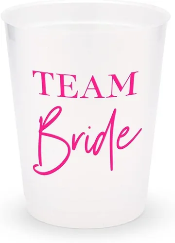 Vista 16 de WEDDINGSTAR Vasos personalizados de plástico esmerilado para fiestas, Aloha Beaches - Juego de 8