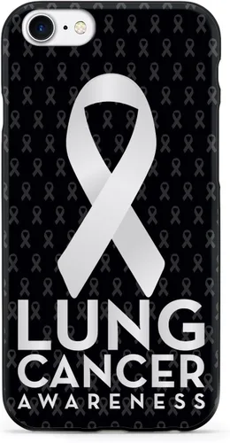 Vista 18 de Inspired Cases - Funda con textura 3D para iPhone Xs Max - Funda protectora de goma para Apple iPhone Xs Max - Concientización sobre el cáncer