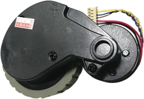 Vista 2 de KAFTKO Aspiradora rueda derecha izquierda con módulo de motor de repuesto compatible con Ecovacs Deebot M80 PRO (color: AS Show-C)