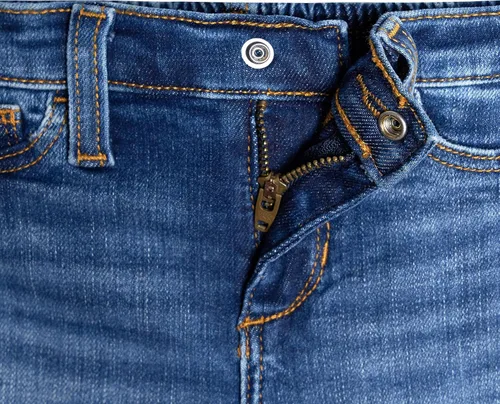 Vista 3 de Gerber Baby Toddler Straight Leg Stretch Denim Jeans
