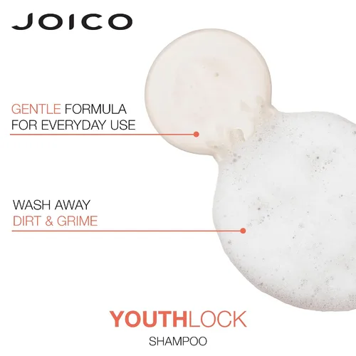 Vista 6 de Juego de champú y acondicionador YouthLock formulado con colágeno Cuerpo juvenil y rebote Reduce la rotura y el encrespamiento Libre
