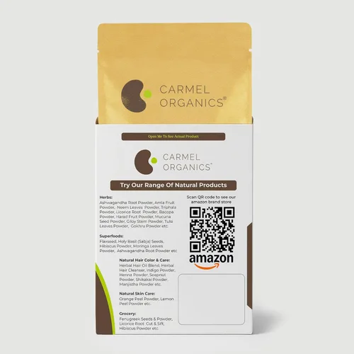 Vista 7 de CARMEL ORGANICS Bhringraj Polvo 8 onzas Pure & Natural, Ayurvedic Herbal Supplement, No Added Preservatives, Non-GMO, Traditionally Used for Hair