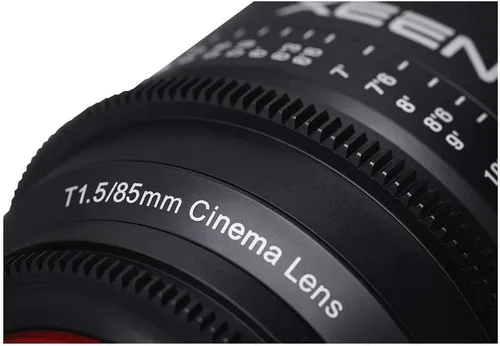 Vista 3 de Rokinon Xeen XN85-C 3.346 in T1.5 Profesional CINE Lente para Canon EF