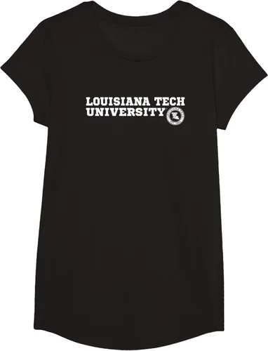 Vista 3 de Camiseta Louisiana Tech Bulldogs Block Text