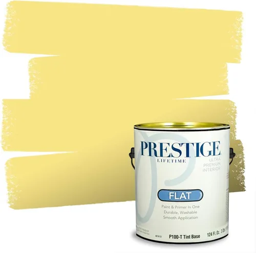 Vista 211 de PRESTIGE Pinturas de pintura exterior e imprimación en uno, 1 galón, plano, combinación comparable de Benjamin Moore* Pila de heno