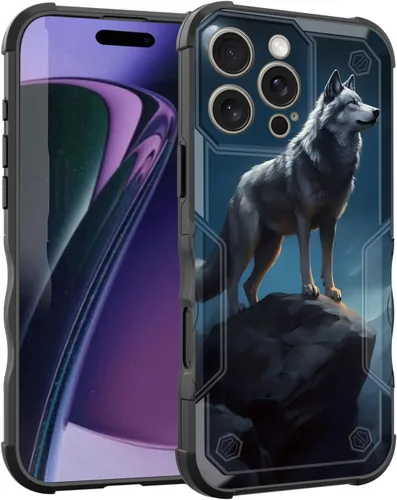 Vista 153 de Funda para iPhone Air, [doble capa] [protección contra caídas de grado militar de 10 pies] Funda resistente a prueba de golpes para iPhone Air
