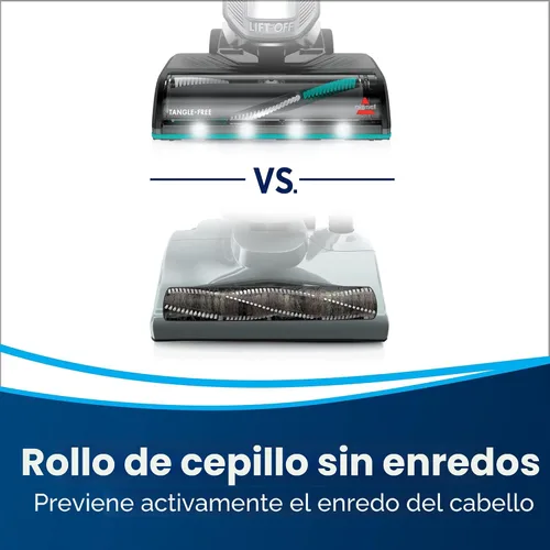 Vista 4 de Bissell 2998 MultiClean Allergen Lift-Off - Aspiradora para mascotas con sistema de filtro HEPA sellado, cápsula portátil Lift-Off, faros LED