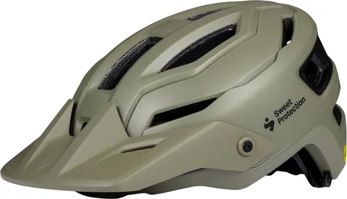 Vista 7 de Sweet Protection Trailblazer MIPS - Casco de ciclismo avanzado con visera ajustable, tecnología de carcasa variable y ventilación superior