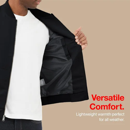 Vista 4 de Lucky Brand Chaqueta bomber para hombre