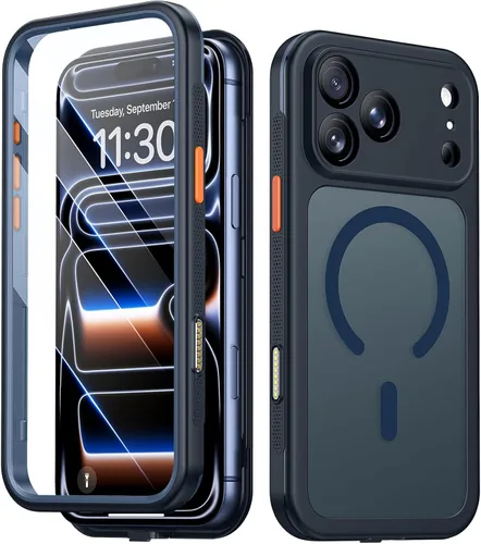 Vista 11 de Red2Fire Funda para iPhone 13, [Cuerpo Completo 360] [Protección de Servicio Pesado] con Protector de Pantalla Integrado Resistente Robusto 12 Pies