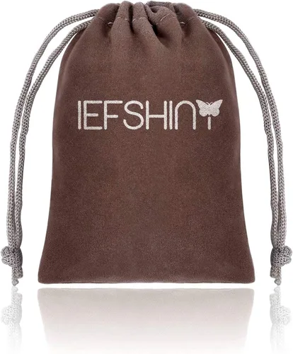 Vista 8 de IEFSHINY - Collar con dije de cruz de acero inoxidable para hombre, cadena de 16 a 30pulgadas, dorada, plateada, negra