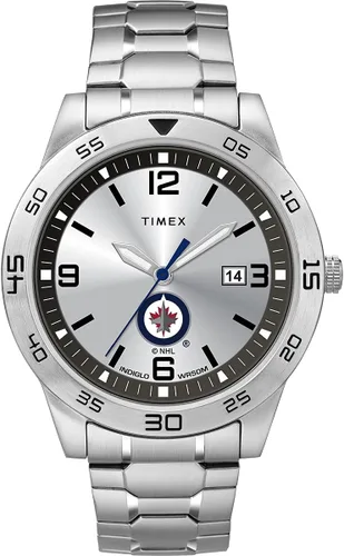 Vista 24 de Reloj de cuarzo Citation de 1.654 in con correa de acero inoxidable para hombre