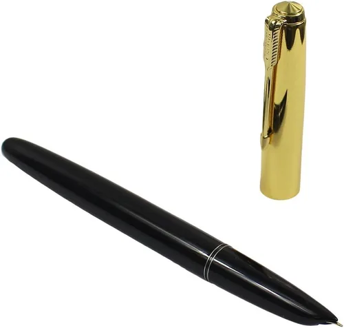 Vista 6 de Gullor Pluma Estilográfica Extra Light Golden Cap - Negro