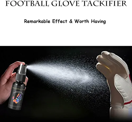 Vista 4 de Naysku Guantes de portero en aerosol de 1.0 fl oz, pegamento para guantes de portero, guantes de portero, spray de agarre de fútbol para guantes