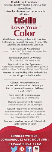 Vista 2 de Cosamo - Coloración de cabello no permanente, marrón oscuro
