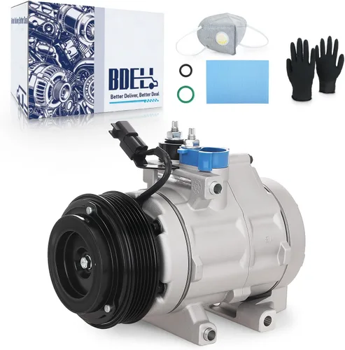 Vista 10 de BDELI - Conjunto de compresor de CA compatible con Toyota Tacoma 2.7L 4.0L, 2005, 2006, 2007, 2008, 2009, 2010, 2011, 2012, 2013, 2014, 2015, 2.7L