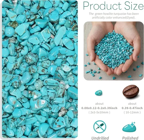 Vista 2 de SUNYIK Piedras de Cuarzo Trituradas con Forma Irregular de 1 Libra (Aproximadamente 460 Gramos)