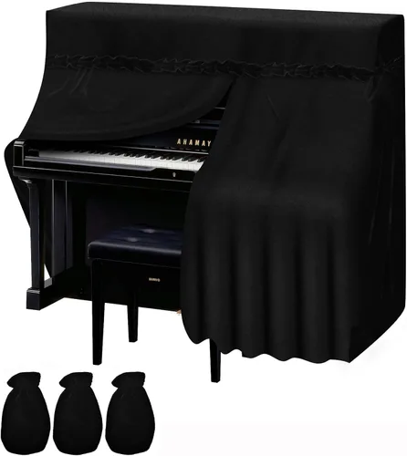 Vista 3 de Cubierta de piano de cola y cubierta vertical para piano