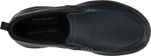Vista 11 de Skechers Ajuste relajado para hombre Harper - Mocasín Forde, Negro