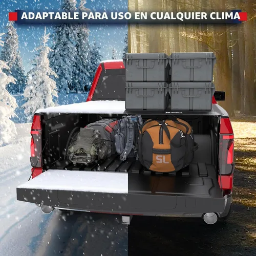 Vista 7 de MOSTPLUS Cubierta Enrollable de Vinilo Suave para Caja de Camioneta Tonneau Compatible con Ford Ranger 2019-2025 Cama de 6 Pies