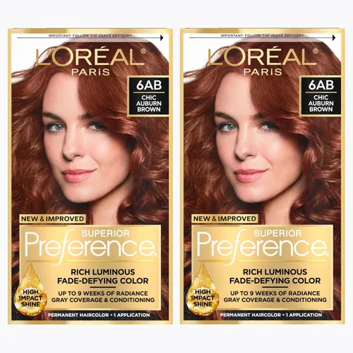 Vista 37 de L'Oreal Paris Superior Preference - Tinte permanente luminoso que desafía la decoloración para el cabello, tinte para el cabello hasta 9 semanas