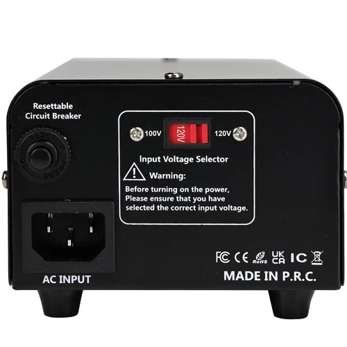Vista 6 de 500W US al convertidor de voltaje de Japón 120V a 100V transformador reductor